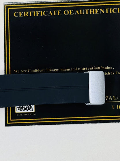 Black Silver Slim Balloon Universe Point Watch