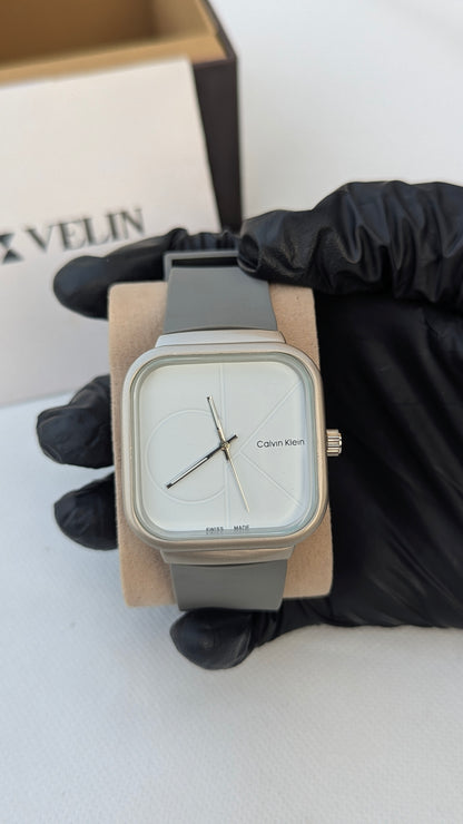 CK Quartz Silicon Strap Watch for Men