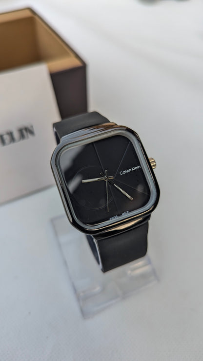 CK Quartz Silicon Strap Watch for Men