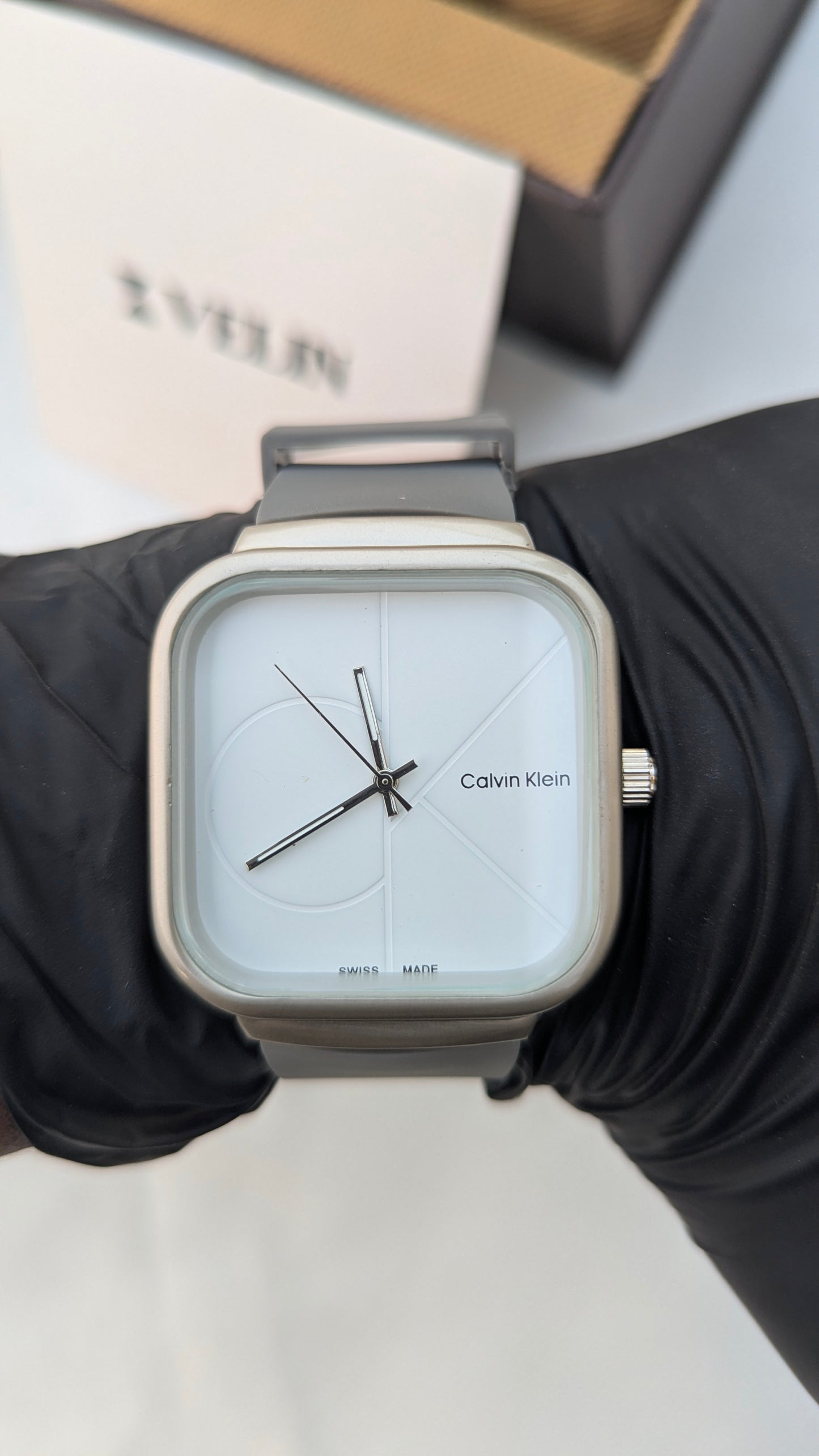 CK Quartz Silicon Strap Watch for Men