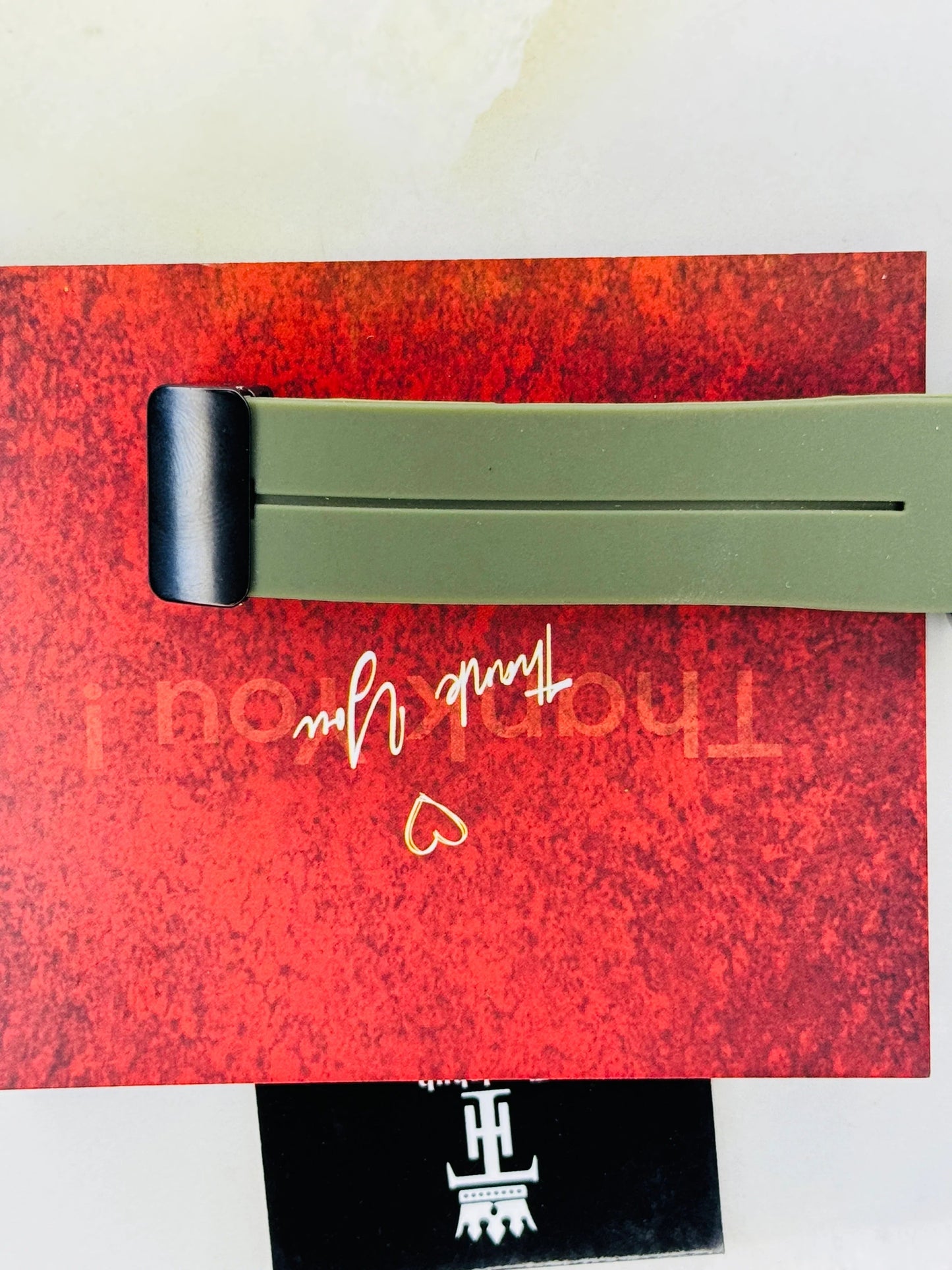 Tomi Army Green Tank Magnetic Strap Watch