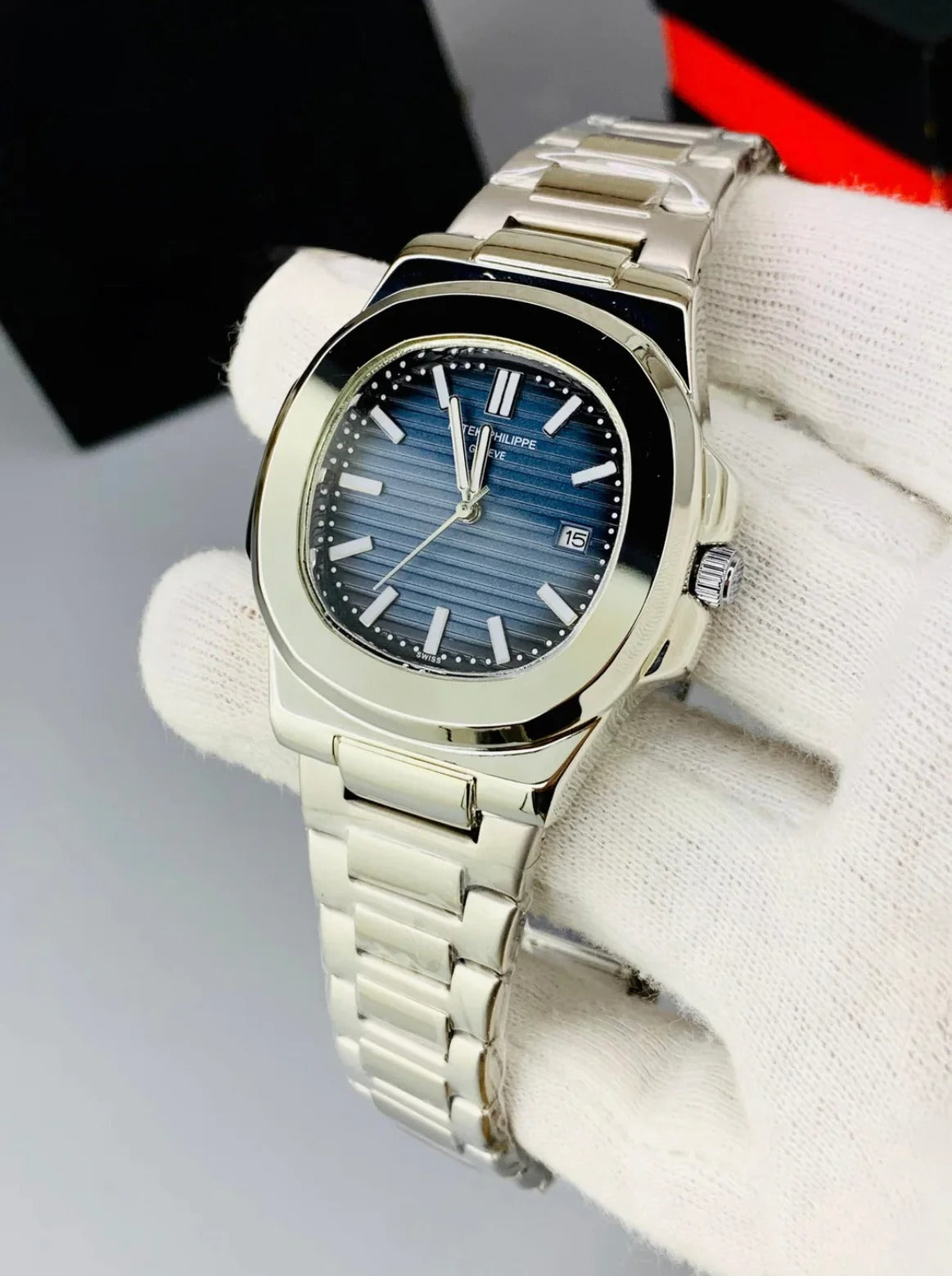 Patek philippe Nautilus Silver