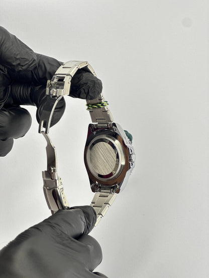 Rolex Oyster Perpetual Datejust Black & Stainless Steel Silver Edition